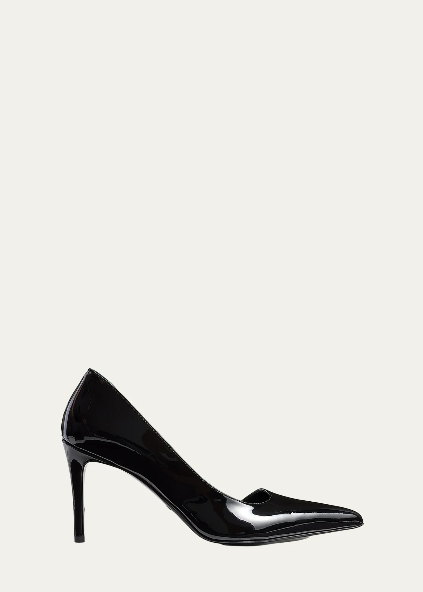 KhaiteJett Patent Leather Stiletto D'Orsay Pumps
