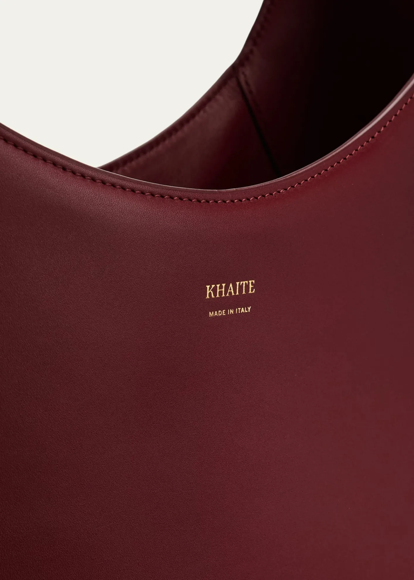 KhaiteJoan Large Leather Hobo Bag