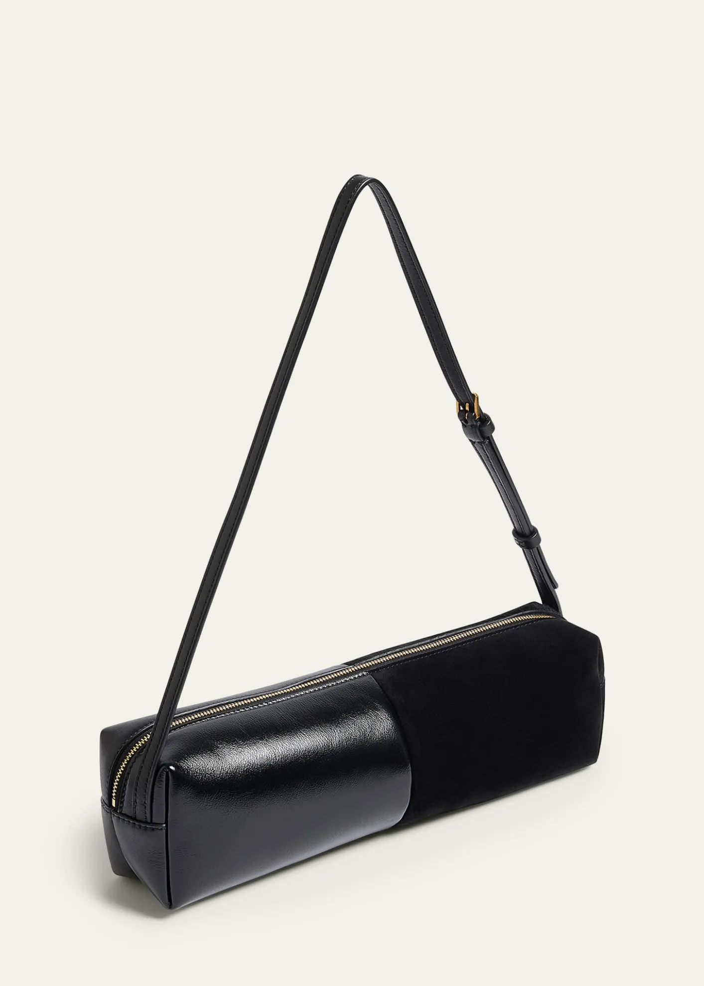 KhaiteKye Leather & Calf Hair Shoulder Bag