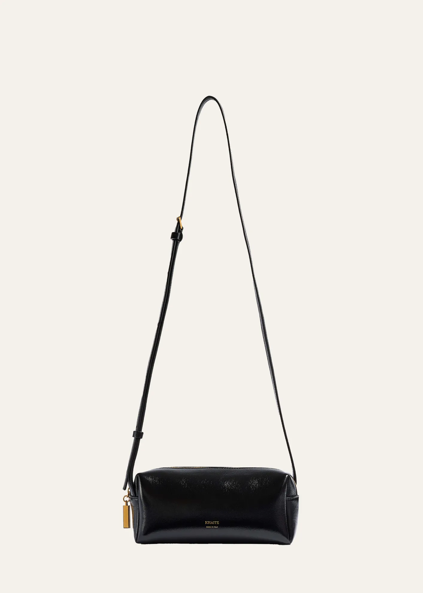 KhaiteKye Mini Calfskin Leather Crossbody Bag