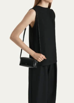 KhaiteKye Mini Calfskin Leather Crossbody Bag