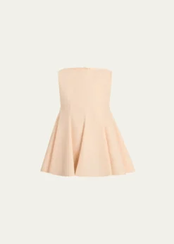 KhaiteMarita Paneled Cotton Peplum Top