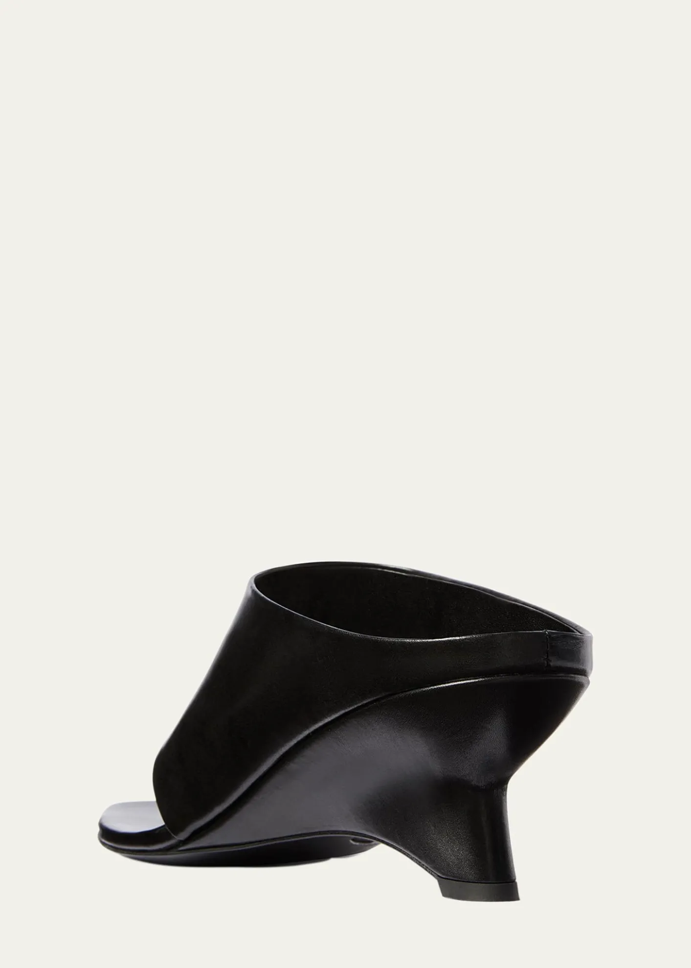 Khaite55mm Marlow Leather Thong Mules