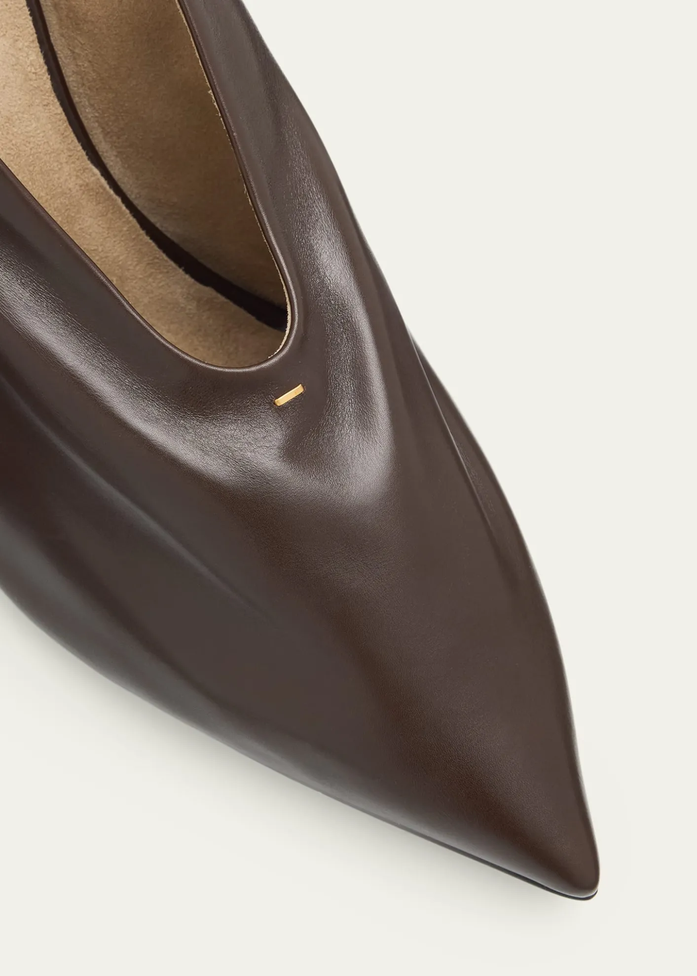 Khaite85mm Miriam Leather Pumps