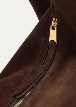 KhaiteOlivia Medium Suede Hobo Bag