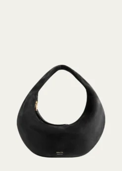 KhaiteOlivia Mini Suede Hobo Bag