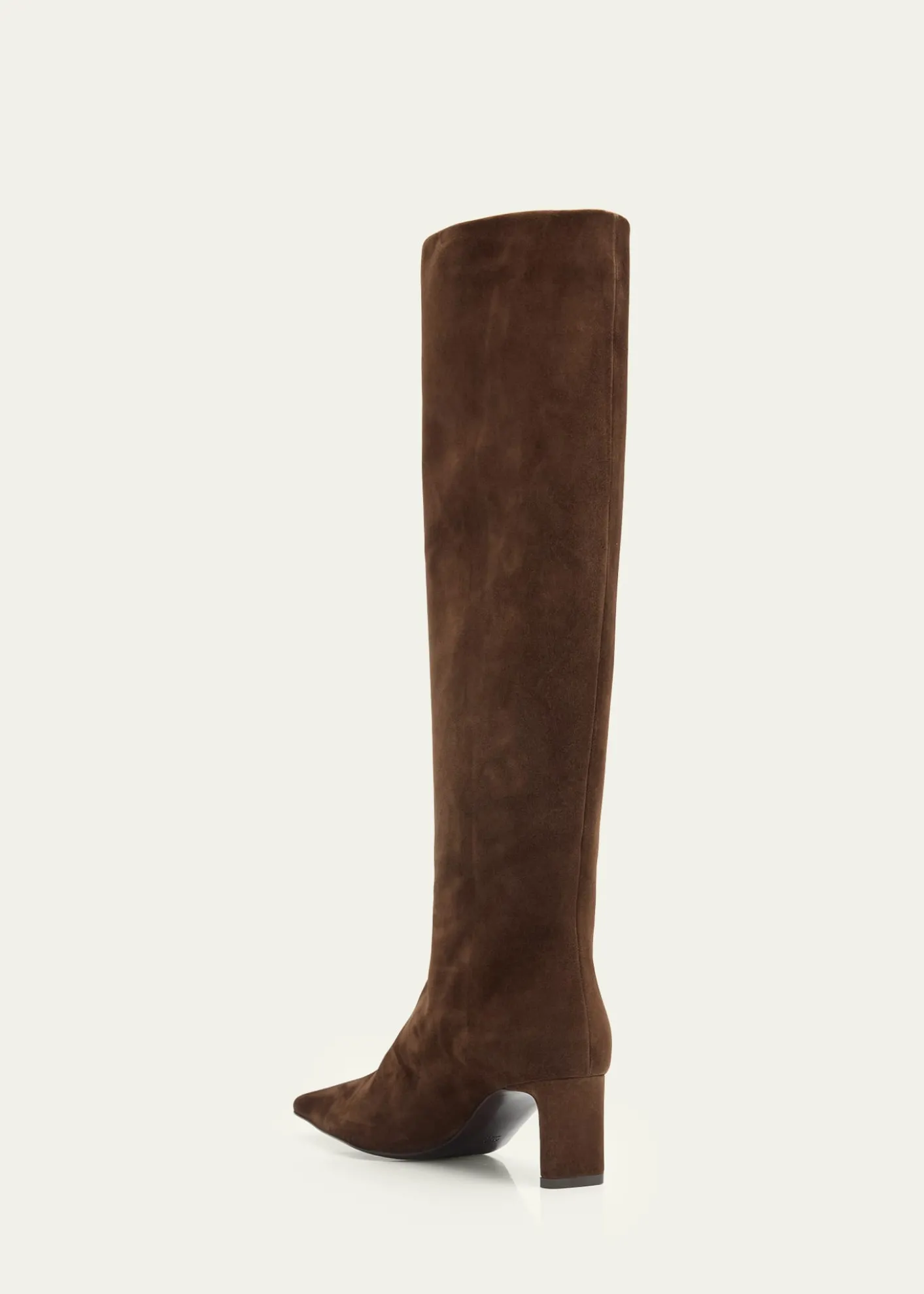 KhaiteOna Suede Stiletto Knee Boots