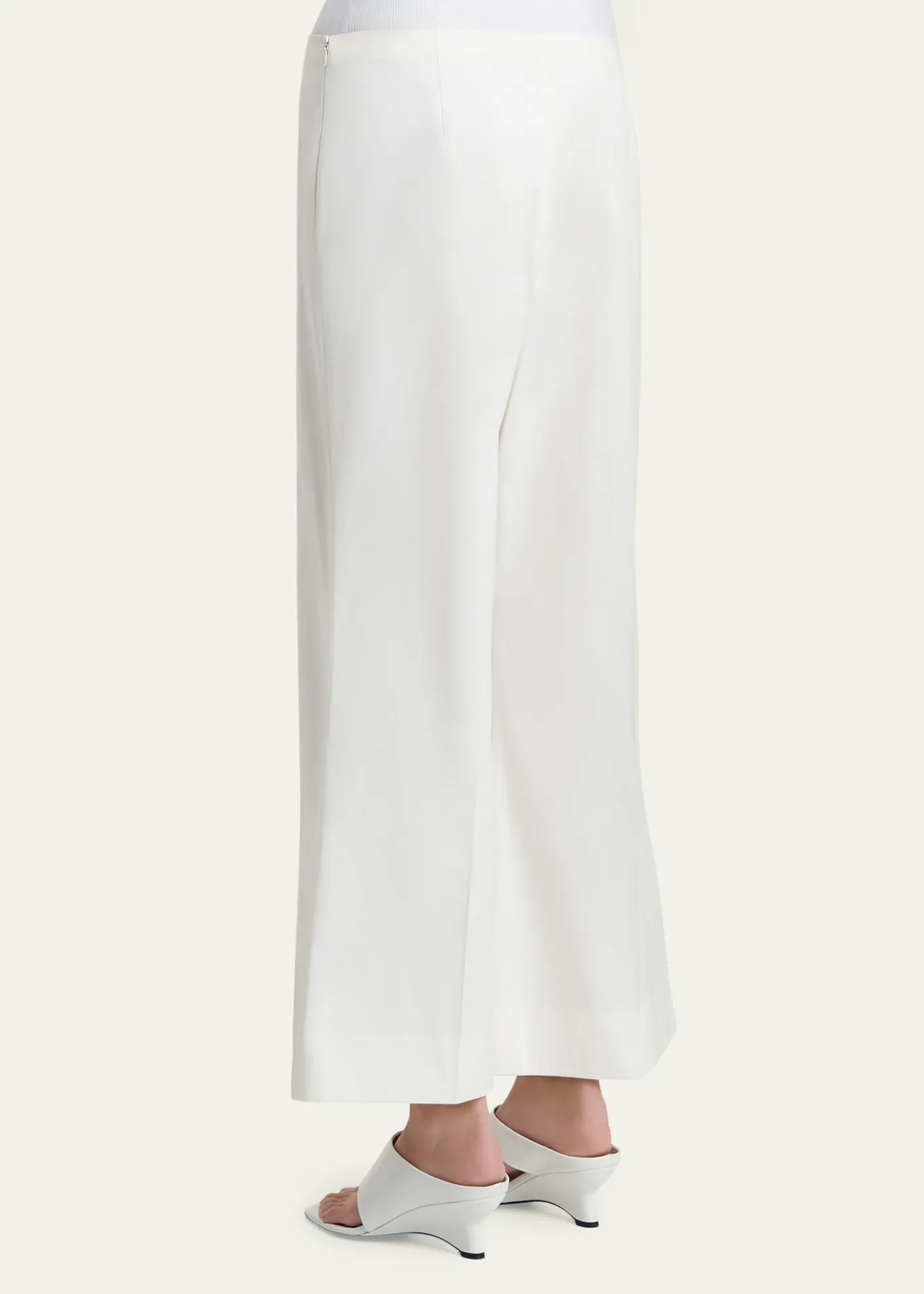 KhaiteWalter Cropped Flare Pants