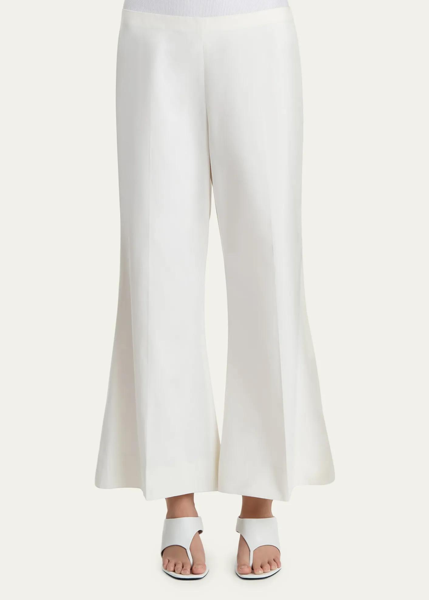 KhaiteWalter Cropped Flare Pants