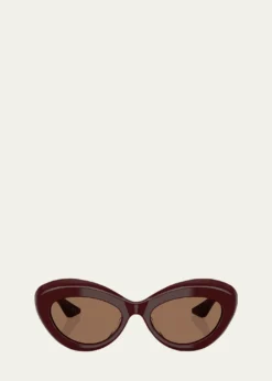 KHAITE x Oliver PeoplesBold Acetate Oval Sunglasses
