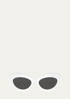 KHAITE x Oliver PeoplesBold Acetate Oval Sunglasses