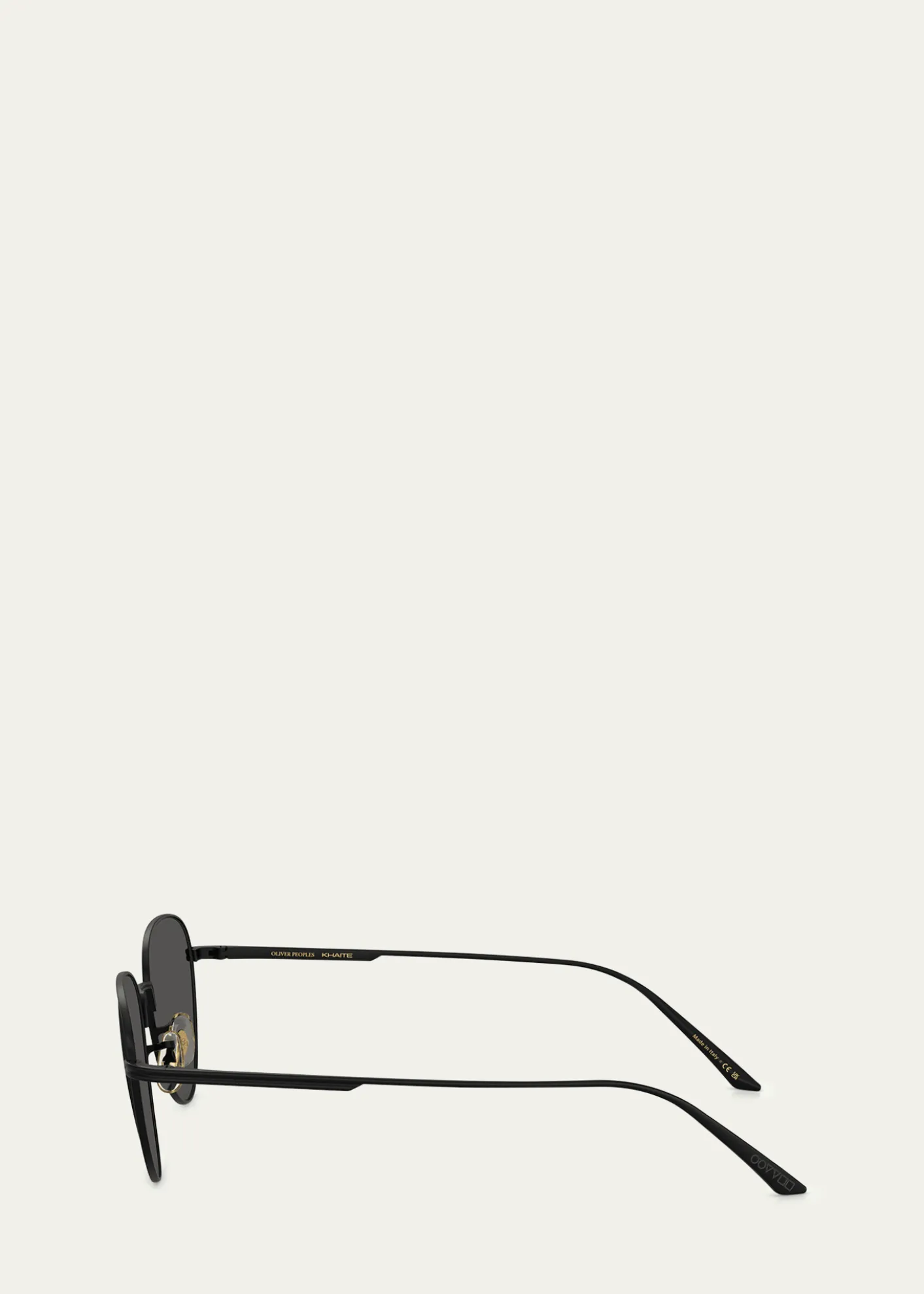 KHAITE x Oliver Peoples1991C Steel Aviator Sunglasses