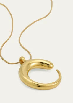 KHIRYKhartoum II Pendant in Nude Polished 18K Gold Vermeil