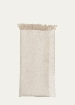 Kim SeybertChambray Fringe Napkin