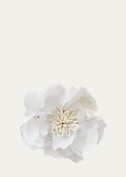 Kim SeybertGardenia Napkin Ring in White