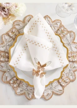Kim SeybertMonarch Beaded Placemat
