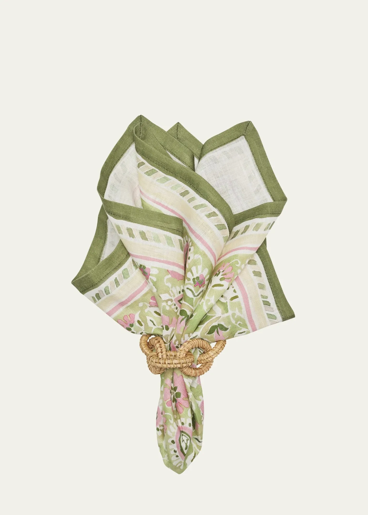 Kim SeybertRattan Link Napkin Ring
