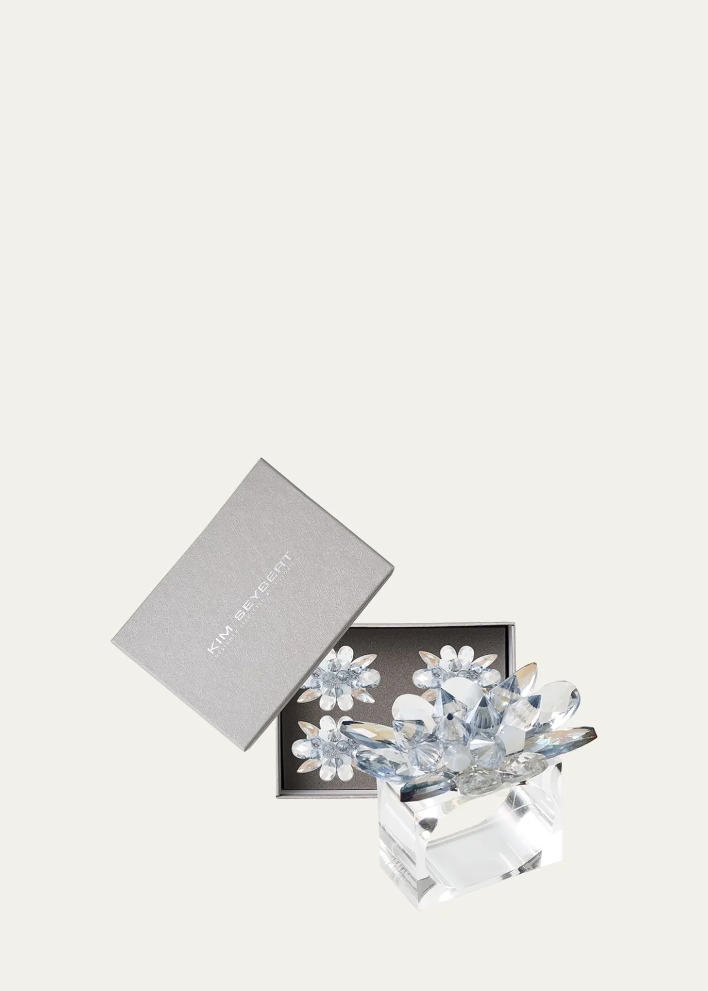 Kim SeybertSpectra Napkin Rings, Set of 4
