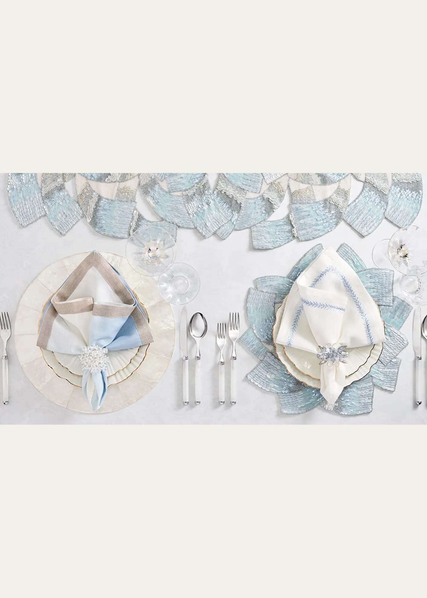 Kim SeybertTidal Beaded Placemat