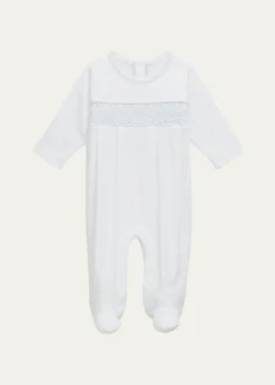 Kissy KissyBoy's CLB Charmed Smocked Footie, Size Newborn-6M
