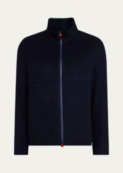 KitonMen's Cashmere Full-Zip Bomber Jacket