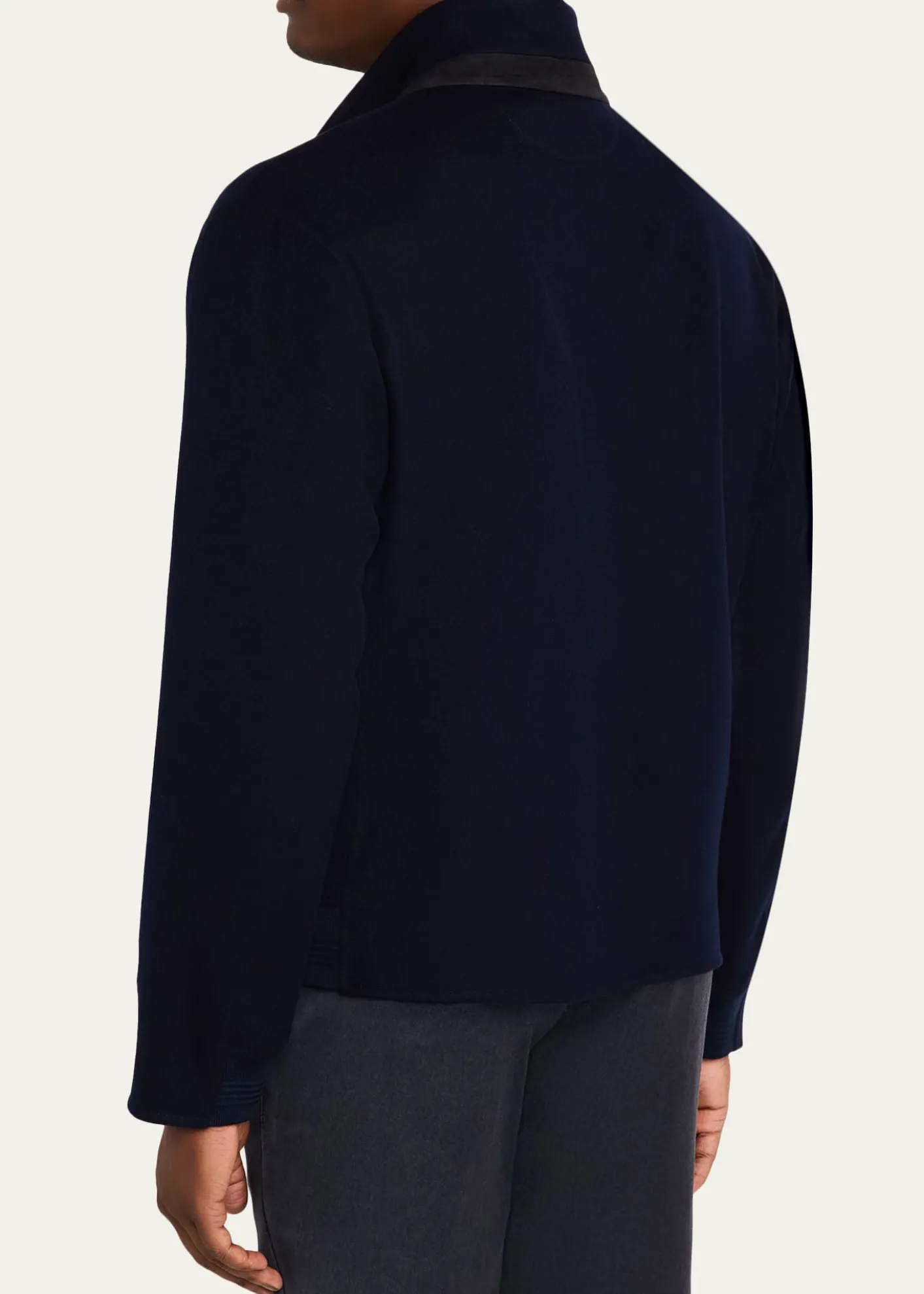 KitonMen's Cashmere Full-Zip Bomber Jacket