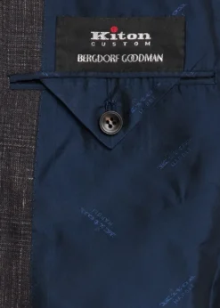KitonMen's Cashmere, Silk and Linen Plaid Two-Piece Suit