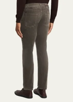 KitonMen's Corduroy Straight Fit Five-Pocket Pants