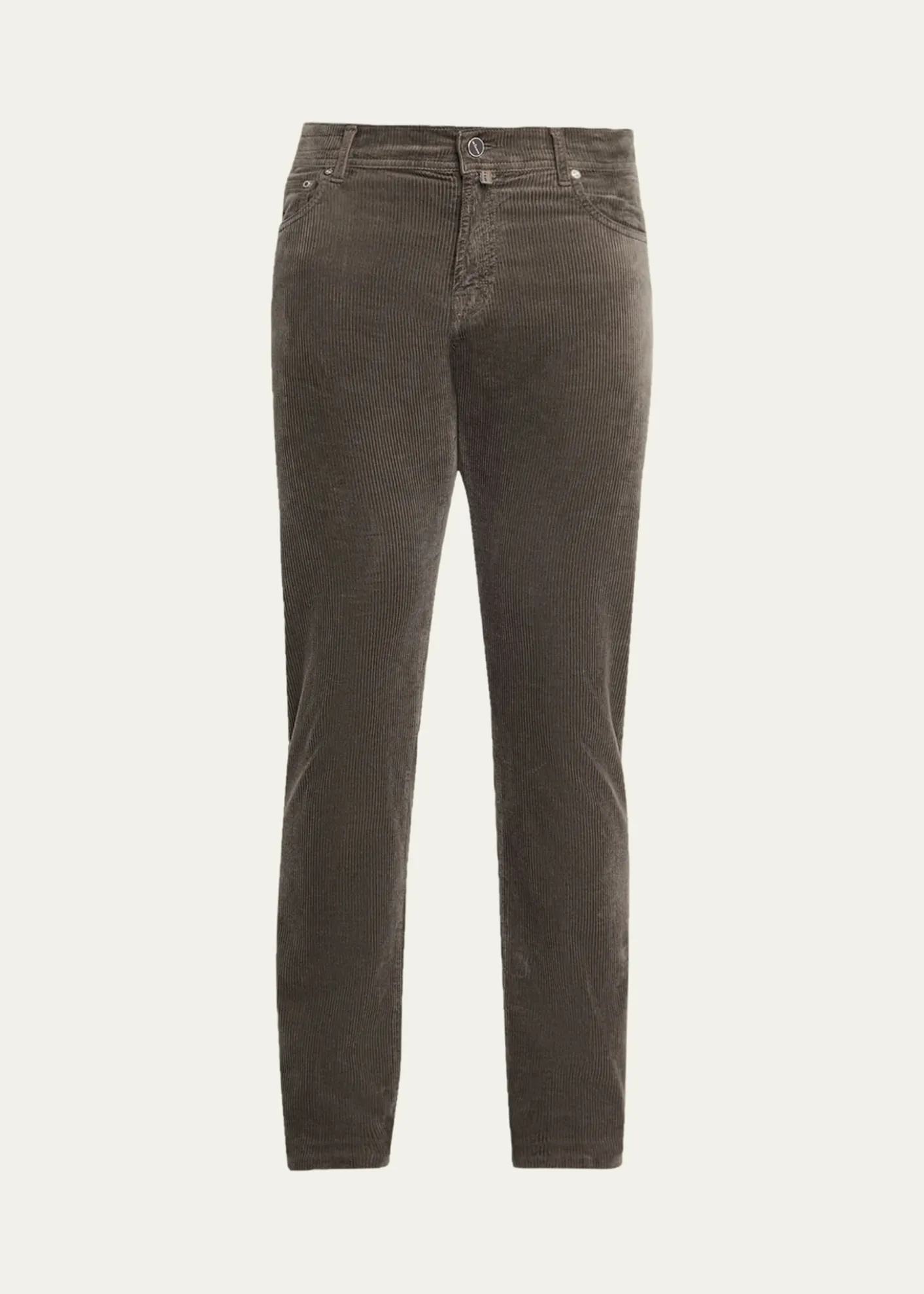 KitonMen's Corduroy Straight Fit Five-Pocket Pants