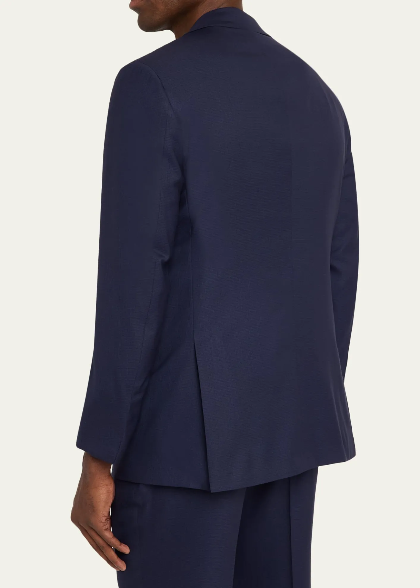 KitonMen's Mini-Check Wool Modern Fit Two-Piece Suit