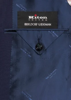 KitonMen's Mini-Check Wool Modern Fit Two-Piece Suit