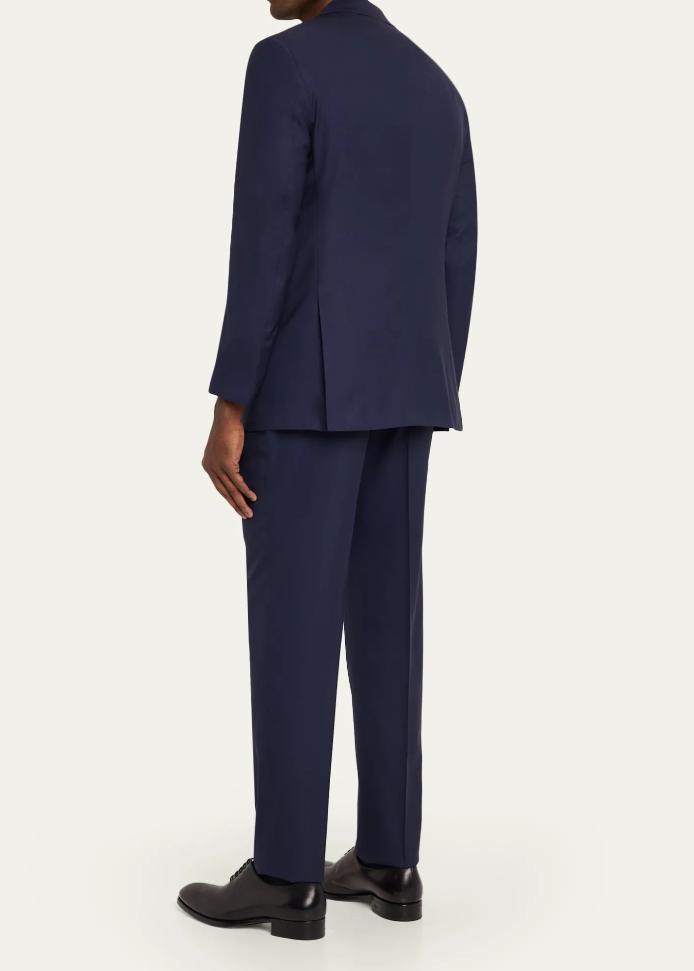 KitonMen's Mini-Check Wool Modern Fit Two-Piece Suit