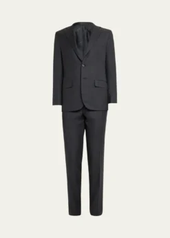 KitonMen's Nano Check Suit