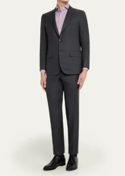 KitonMen's Nano Check Suit