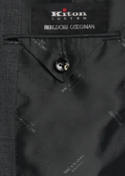 KitonMen's Nano Check Suit