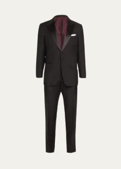 KitonMen's Peak Wool Tuxedo