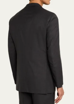KitonMen's Solid Wool-Silk Suit