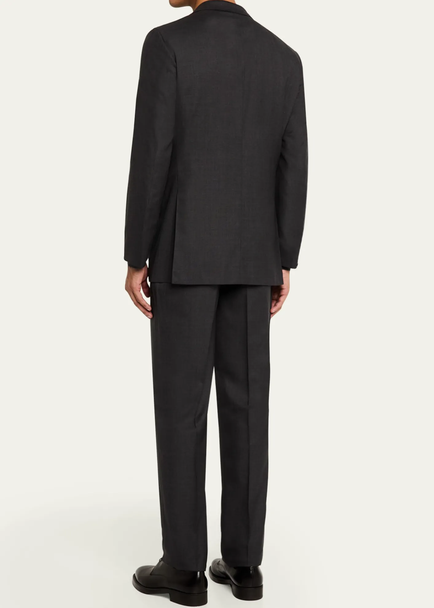 KitonMen's Solid Wool-Silk Suit
