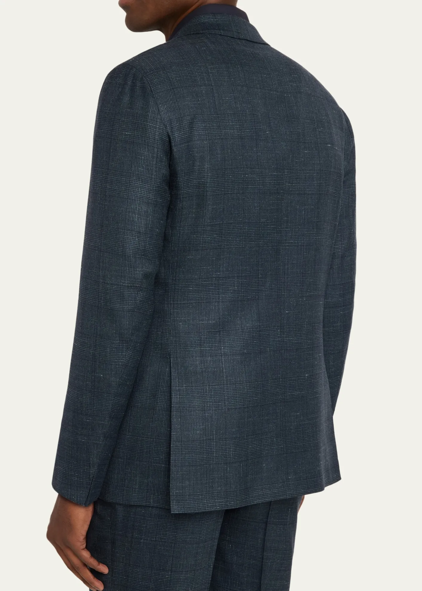 KitonMen's Tonal Plaid Cashmere Two-Piece Suit