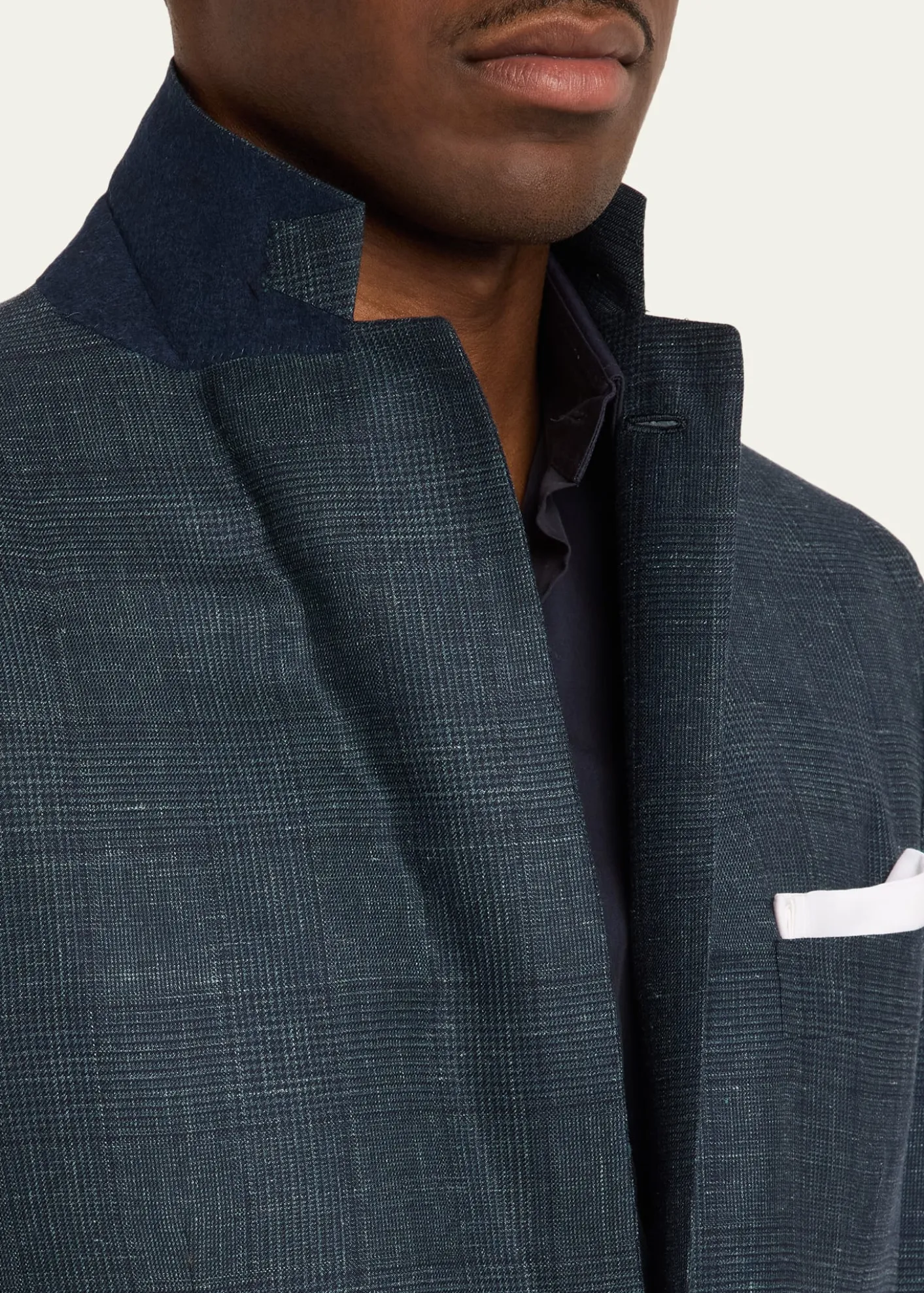 KitonMen's Tonal Plaid Cashmere Two-Piece Suit