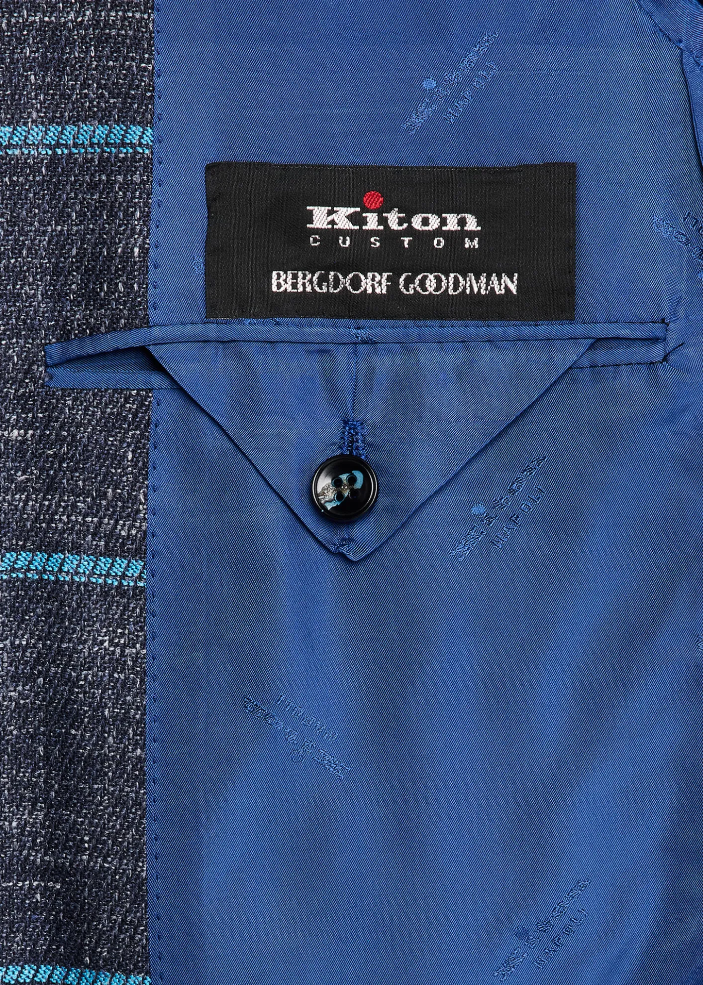 KitonMen's Windowpane Cashmere, Wool and Silk Sport Coat