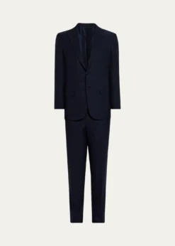 KitonMen's Wool-Silk Basic Suit