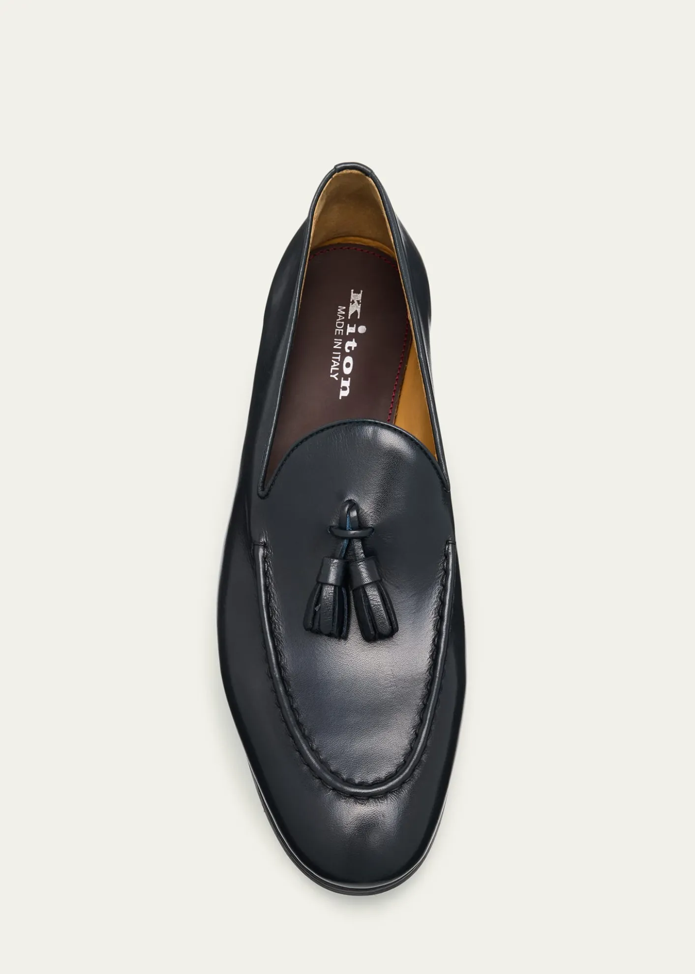 KitonMen's Calfskin Tassel Loafers