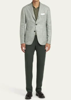 KitonMen's Cashmere-Blend Check Sport Coat