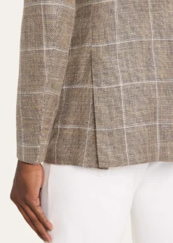 KitonMen's Cashmere, Wool and Silk Windowpane Sport Coat