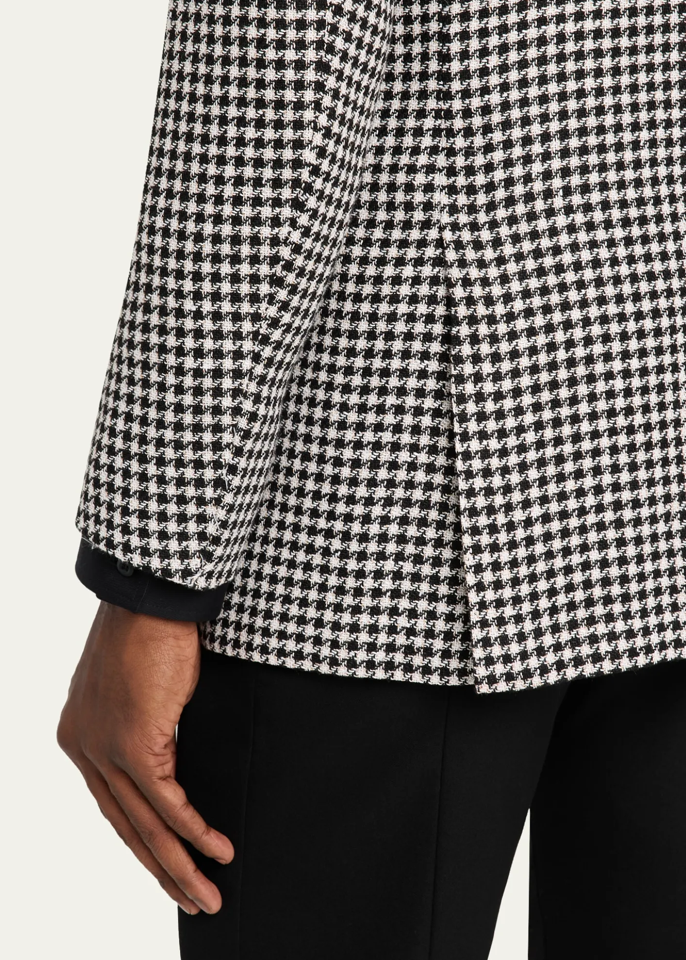 KitonMen's Check Cashmere-Linen Sport Coat