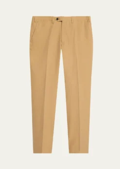 KitonMen's Flat-Front Twill Pants