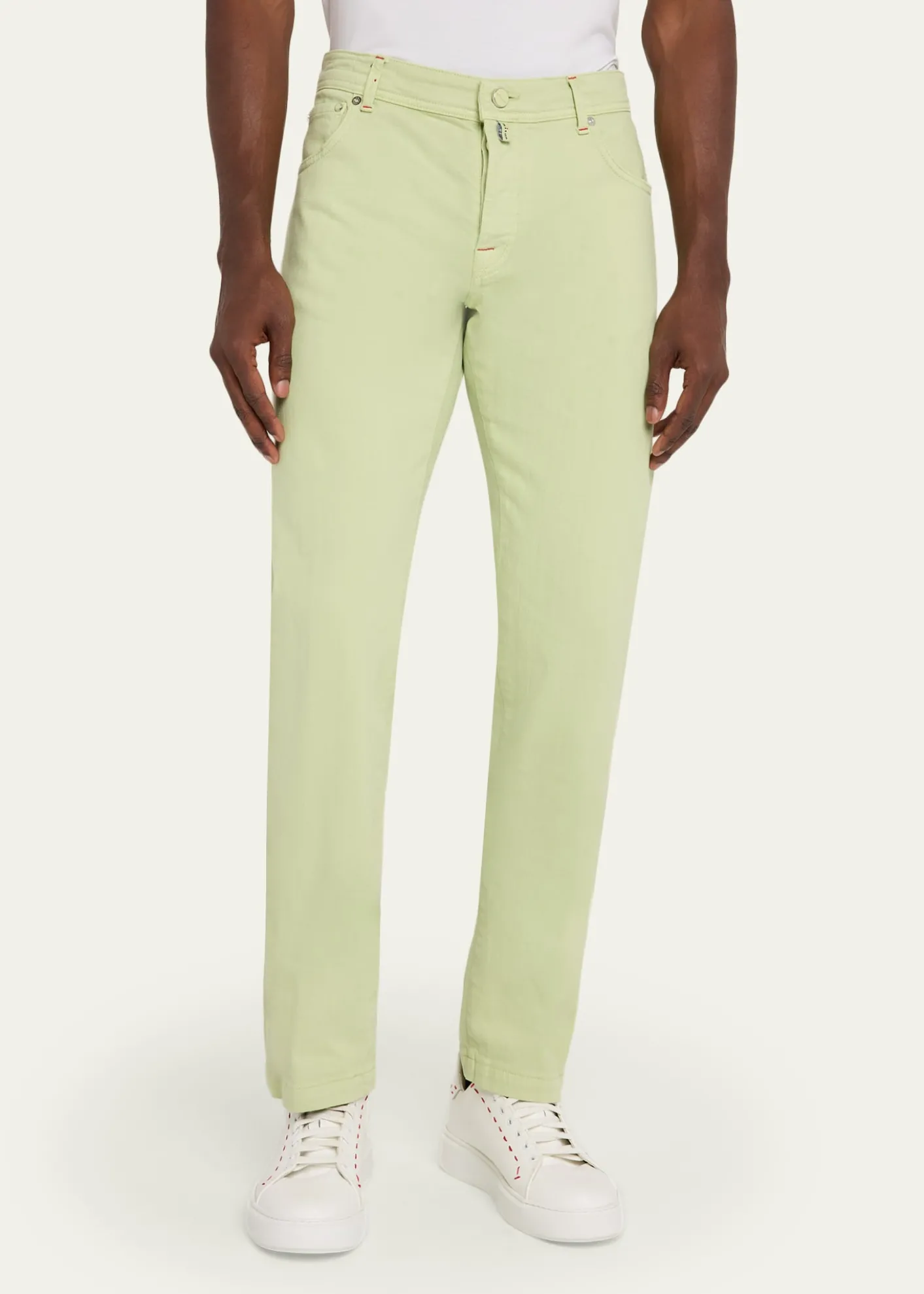 KitonMen's Kurabo Slim Fit Cotton Stretch Five-Pocket Pants