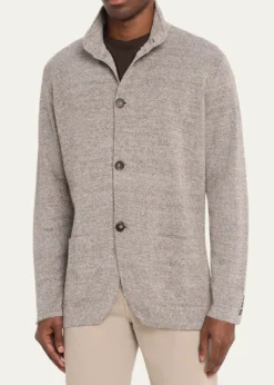 KitonMen's Linen Blend Jacket