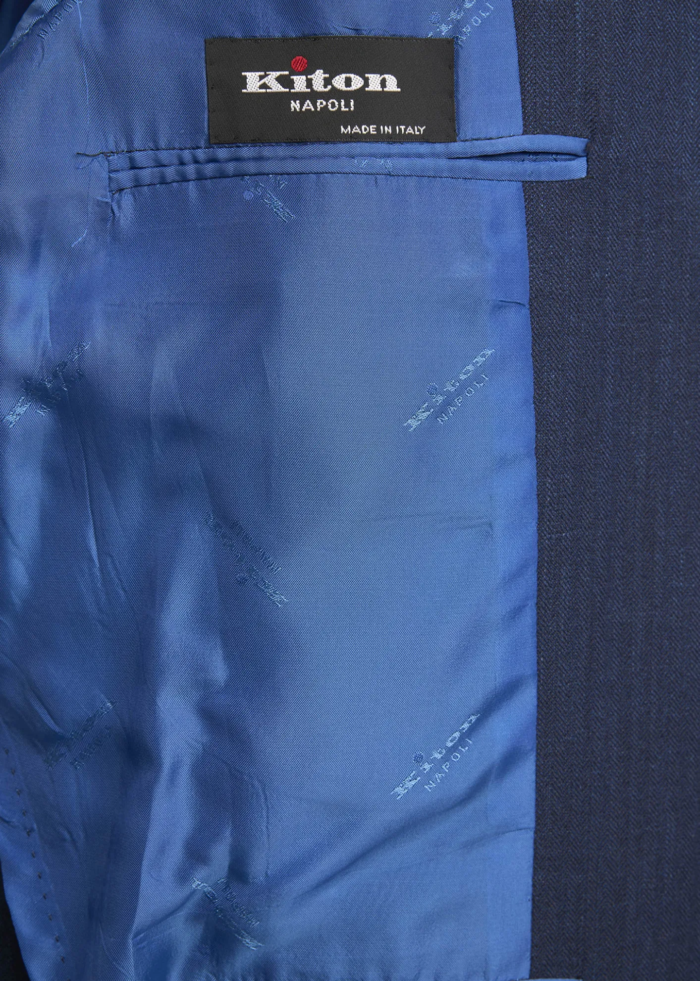 KitonMen's Micro-Herringbone Single-Breasted Sport Coat